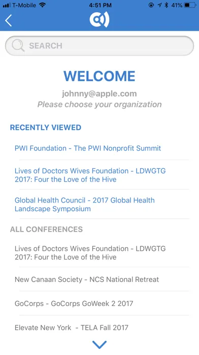 Capturas de pantalla de PWI Convene