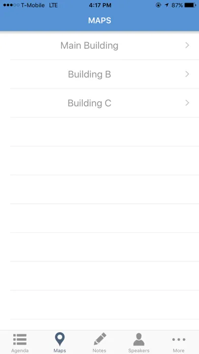 Capturas de pantalla de PWI Convene