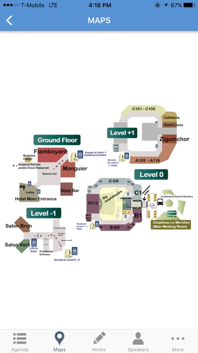 Capturas de pantalla de PWI Convene