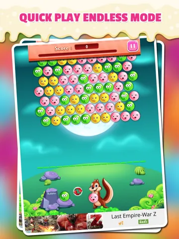 Bubble Games Pet Ball Shooter Wars Free : The Shooting Puzzle Game iPad 应用截图