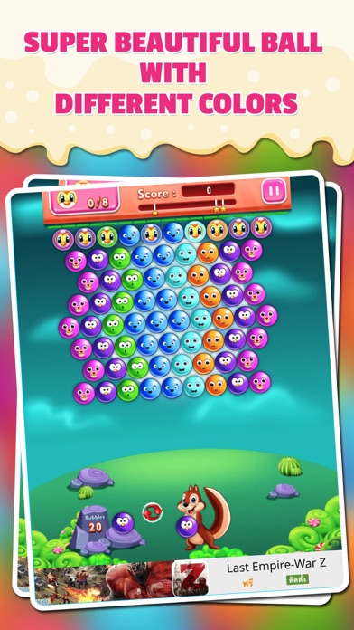 Zrzuty ekranu Bubble Games Pet Ball Shooter Wars Free : The Shooting Puzzle Game