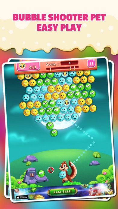 Zrzuty ekranu Bubble Games Pet Ball Shooter Wars Free : The Shooting Puzzle Game