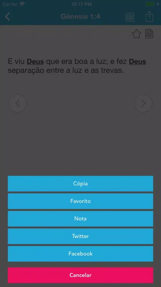 Concordância Screenshots