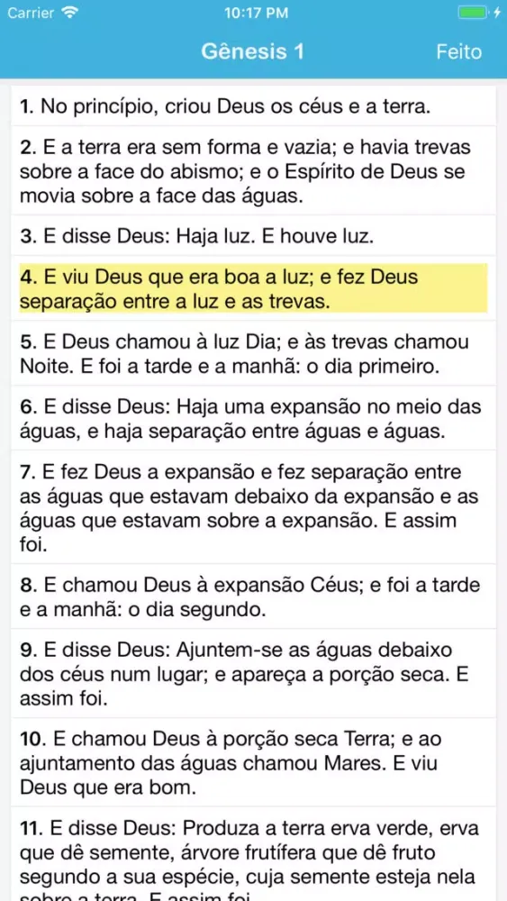 Concordância Screenshots