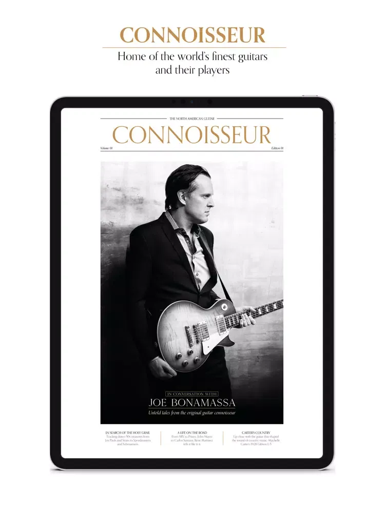 Tangkapan layar TNAG Connoisseur iPad 