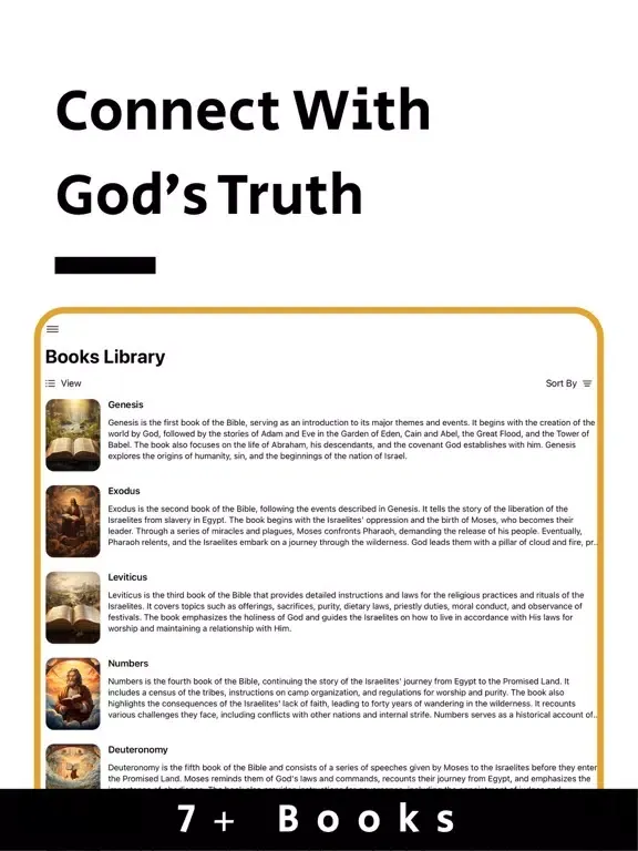 King James Version Holy Bible iPad  Screenshots