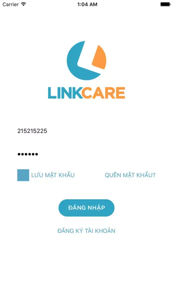 Tangkapan skrin LinkCare Bệnh Nhân