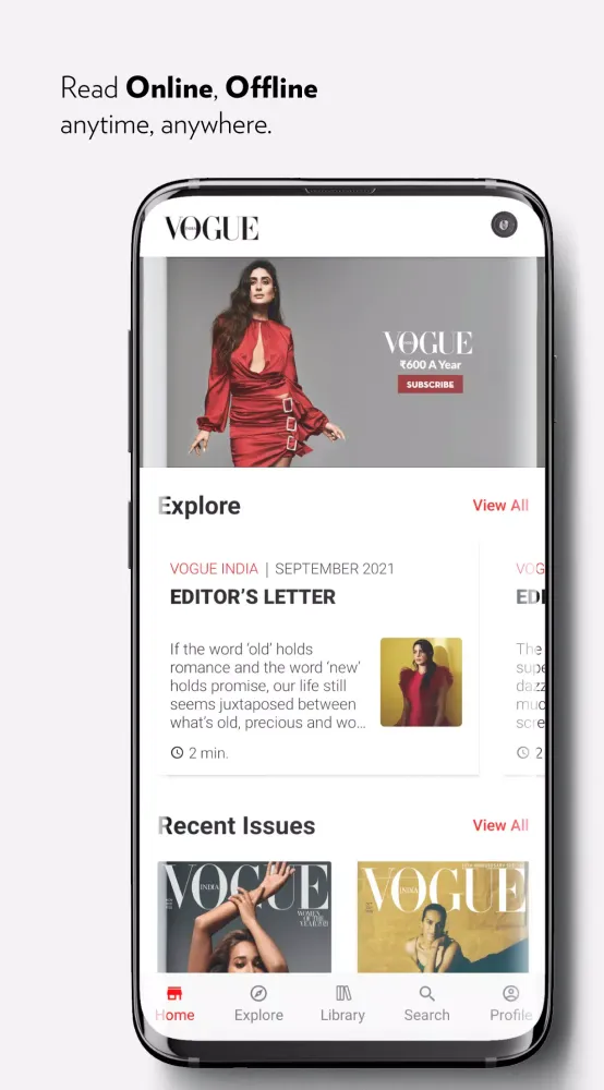 Vogue India スクリーンショット