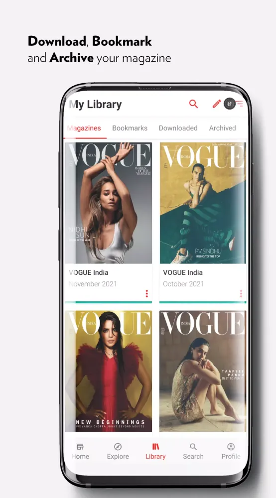 Vogue India スクリーンショット