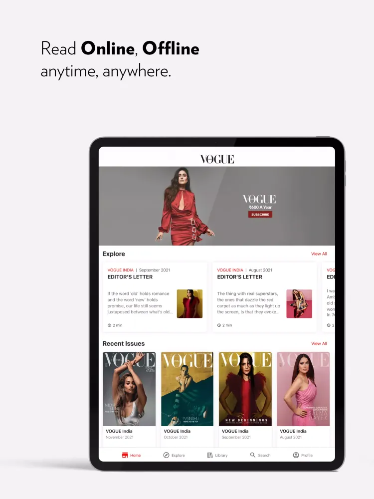 Vogue India スクリーンショット