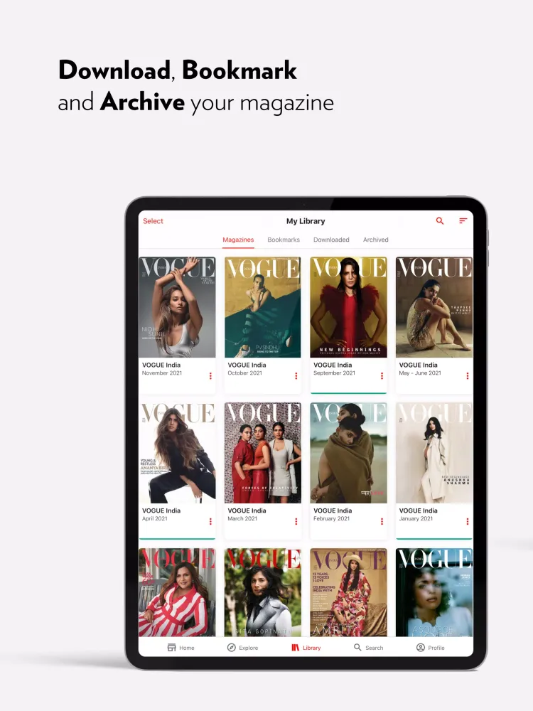 Vogue India スクリーンショット