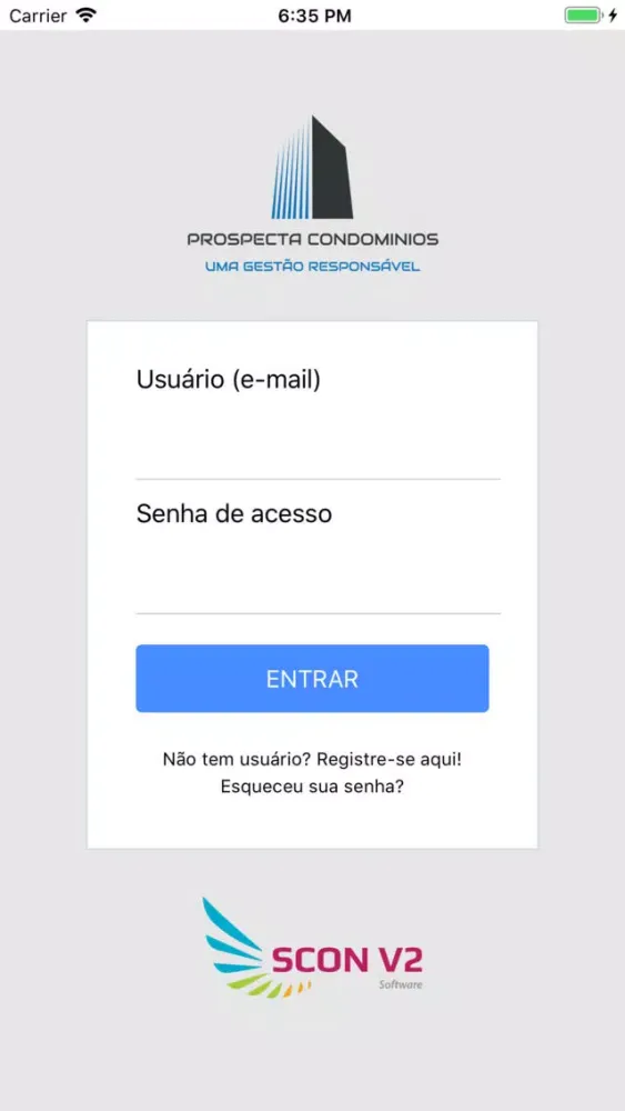 Capturas de tela do Prospecta CondoSocial