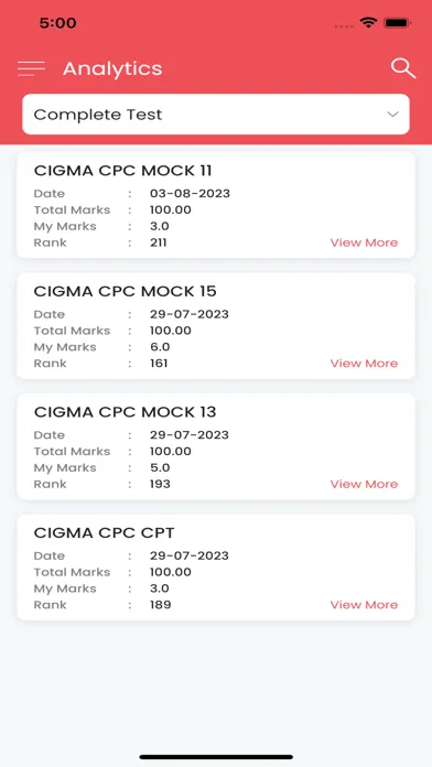 Cigma Exams: CPC, CPMA, CIC स्क्रीनशॉट