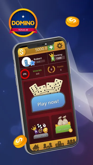 Domino Texas 42 स्क्रीनशॉट