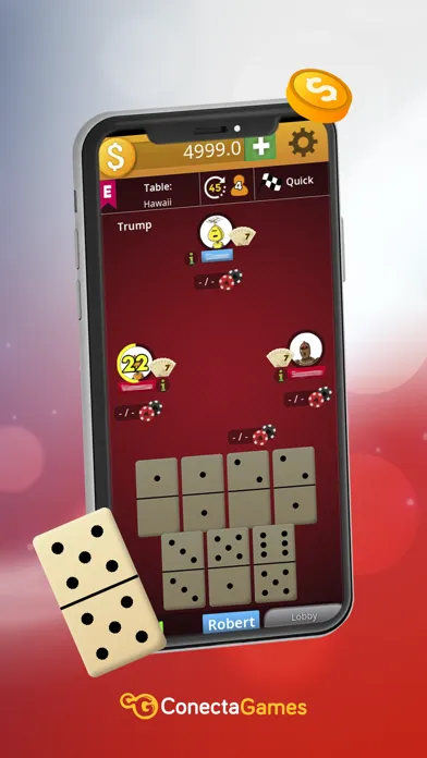 Domino Texas 42 स्क्रीनशॉट