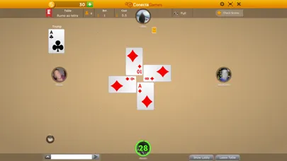 Tangkapan skrin King of Hearts by ConectaGames