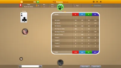 Tangkapan skrin King of Hearts by ConectaGames