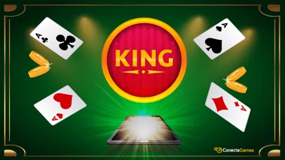 Tangkapan skrin King of Hearts by ConectaGames