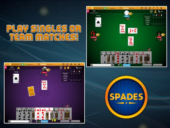 Captures d'écran de Spades by ConectaGames iPad 