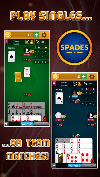 Captures d'écran de Spades by ConectaGames