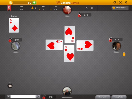 Tarneeb by ConectaGames iPad 應用截圖