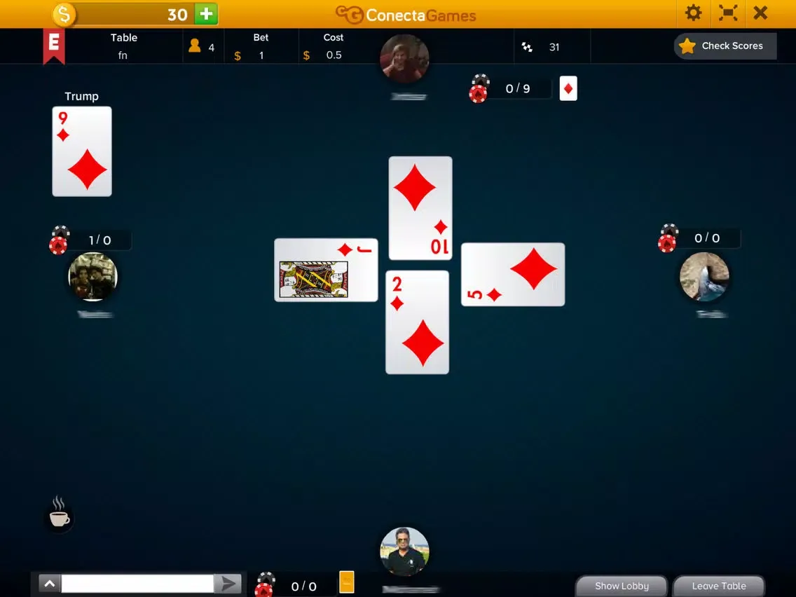 Tarneeb Egyptian iPad  Screenshots