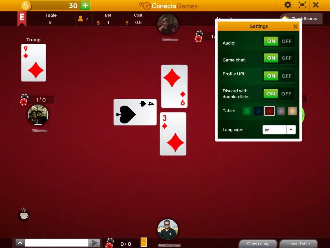 Tarneeb Egyptian iPad  Screenshots