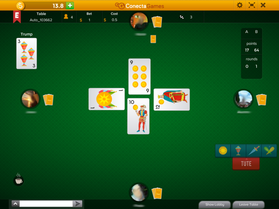 Tute by ConectaGames iPad  Ekran Görüntüleri