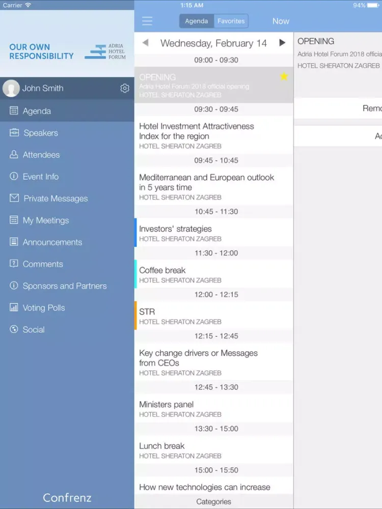 AHF 2018 iPad  Ekran Görüntüleri
