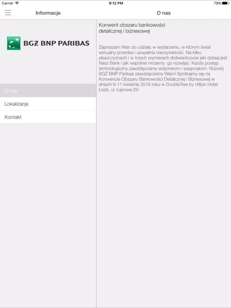 Konwent BGŻ BNP Paribas iPad  سکرین شاٹس