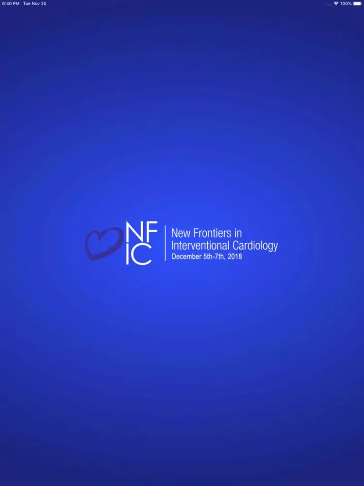 Capturas de tela do NFIC 2018 iPad 