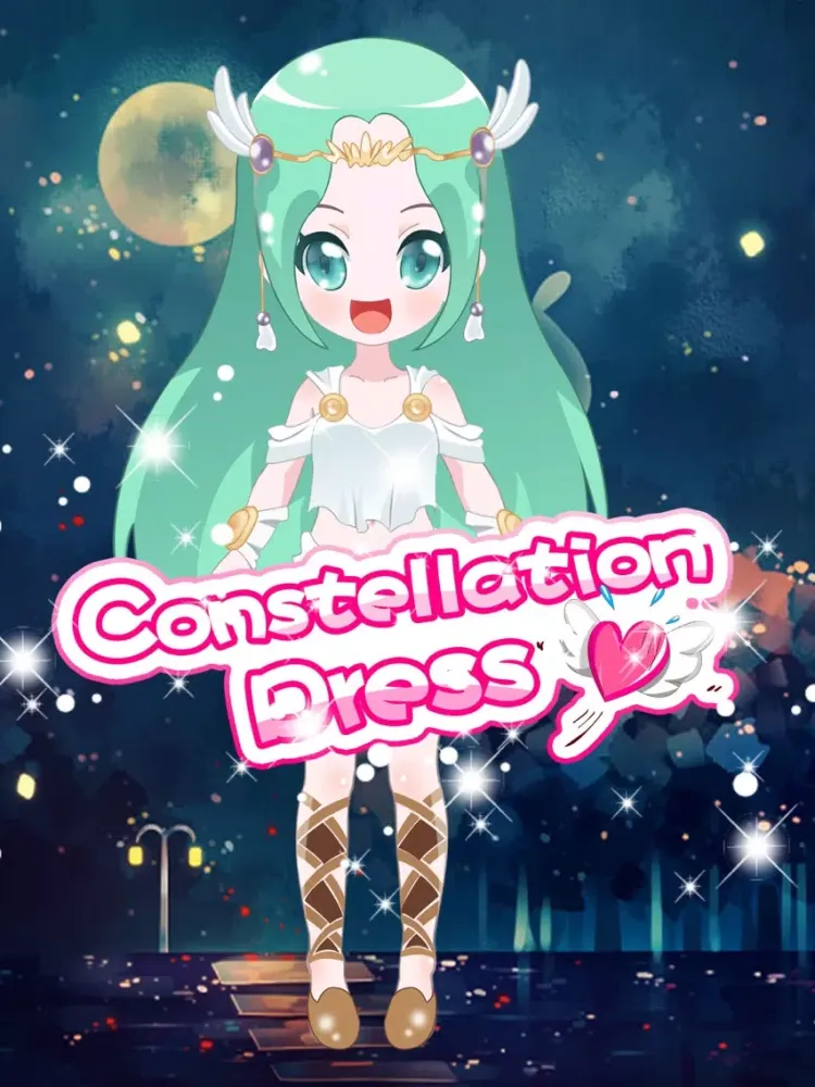 Screenshot di Constellation Dress - Makeup game for kids iPad 