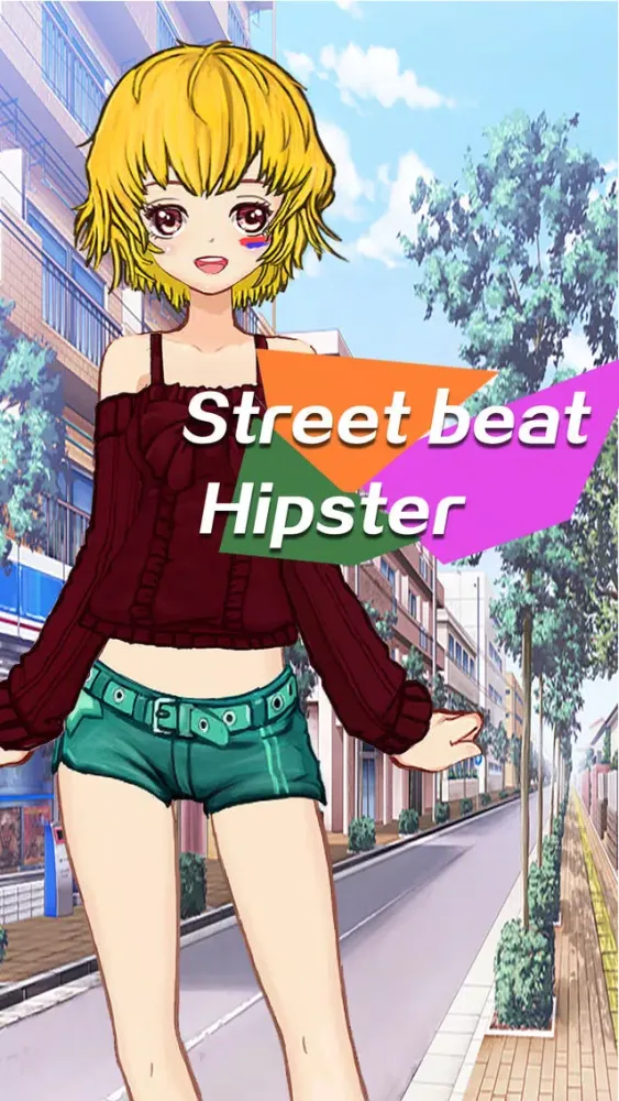 Street beat Hipster-Fashion Dressup Screenshots