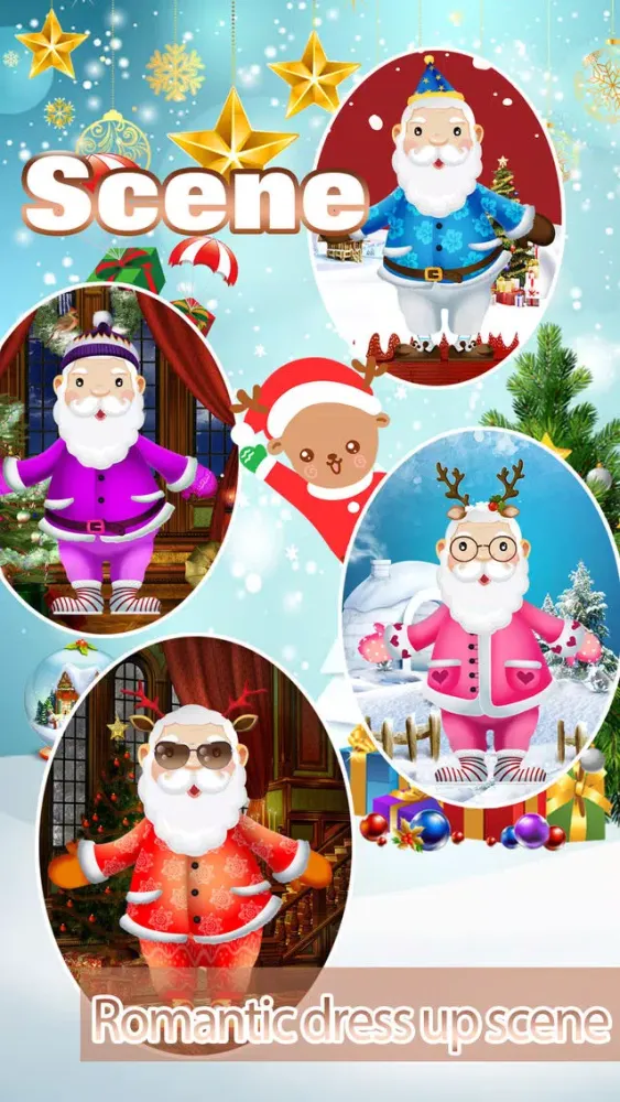 Makeover Santa - Makeup game for kids 스크린샷