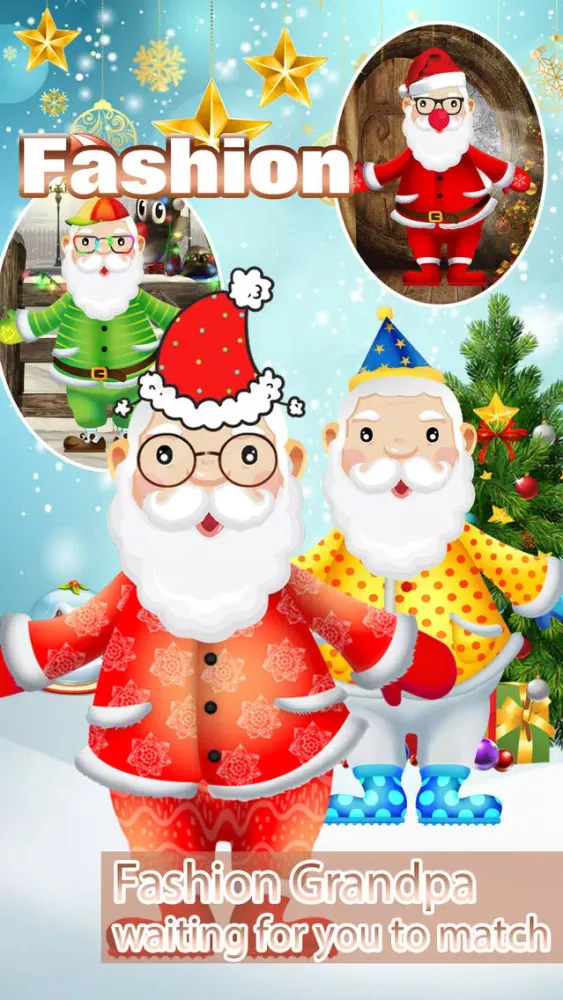 Makeover Santa - Makeup game for kids 스크린샷