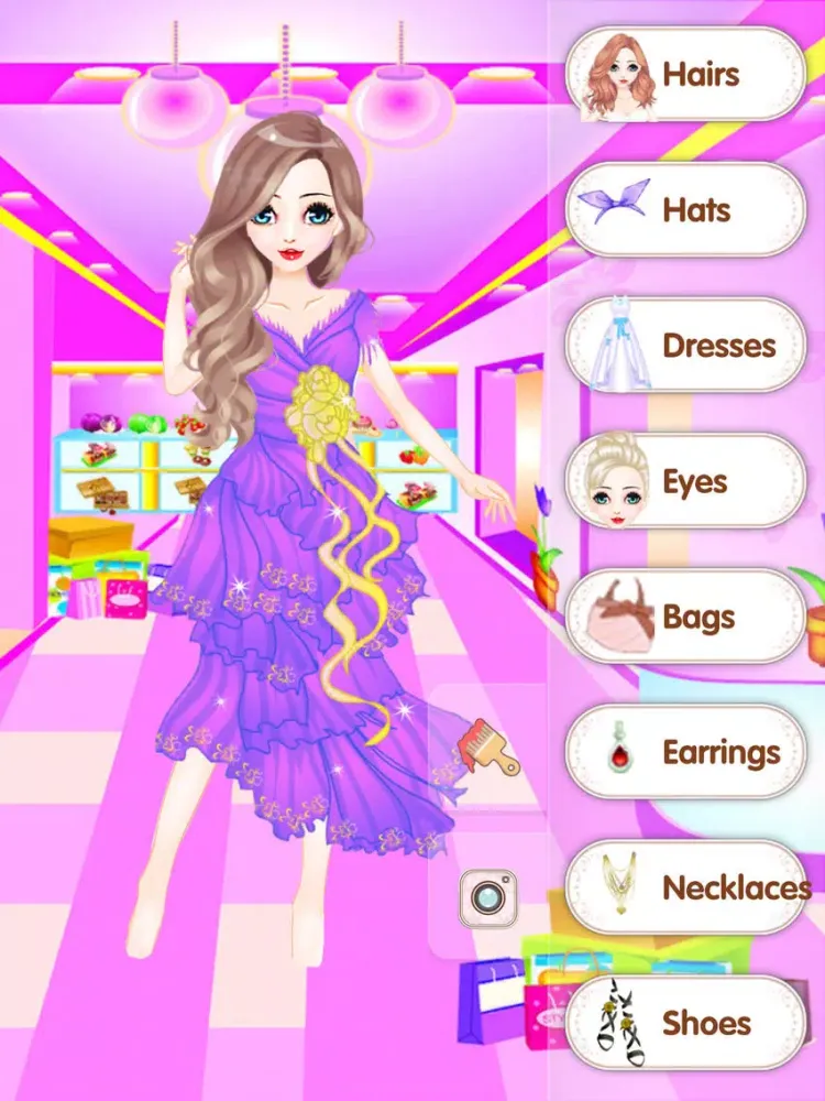 Makeover Royal Princess - salon games iPad 应用截图