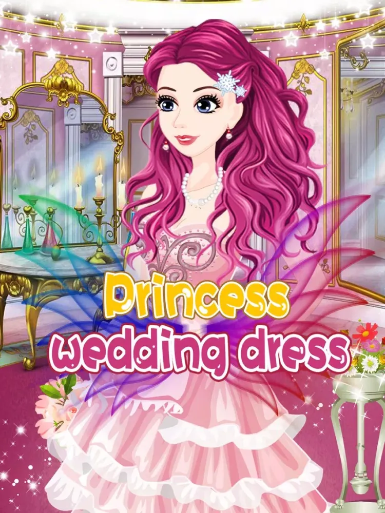 Princess wedding dress - Cute Dress up iPad  Screenshots