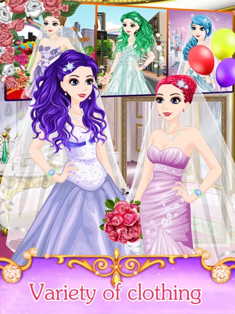 Princess wedding dress - Cute Dress up iPad  Screenshots