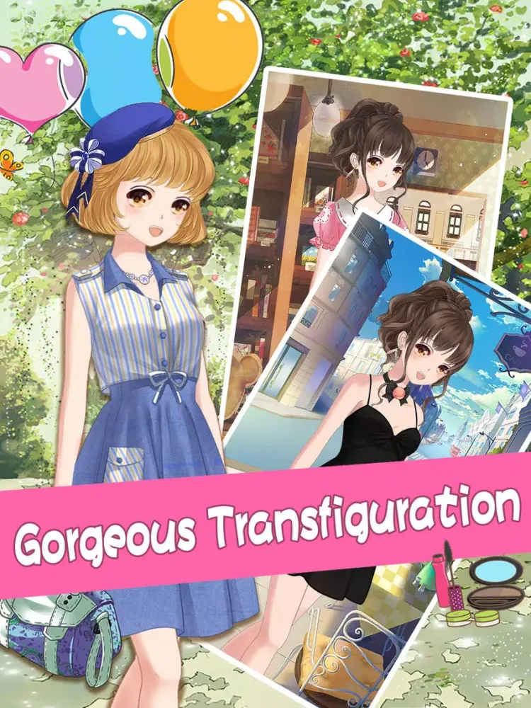 Princess Hair Salon－Beauty girl Dress Up Story iPad  Screenshots
