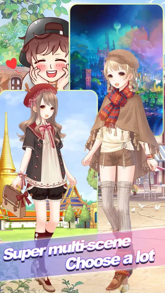 Princess Colorful Dress Up - Girl Dress Up Game Ekran Görüntüleri