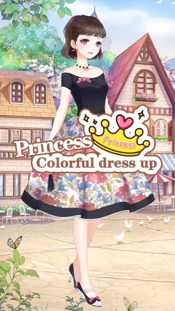 Princess Colorful Dress Up - Girl Dress Up Game Ekran Görüntüleri