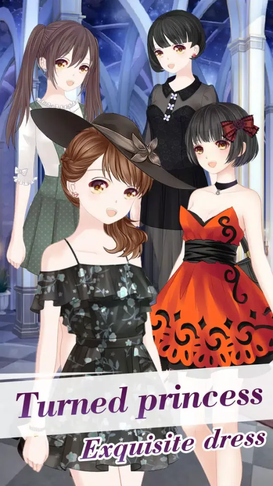 تصاویر Princess Fashion Party － Make up game for free
