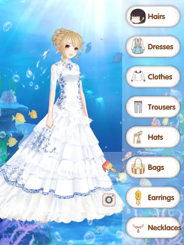 Captures d'écran de Dream Mermaid Princess - Dress up game for girls iPad 