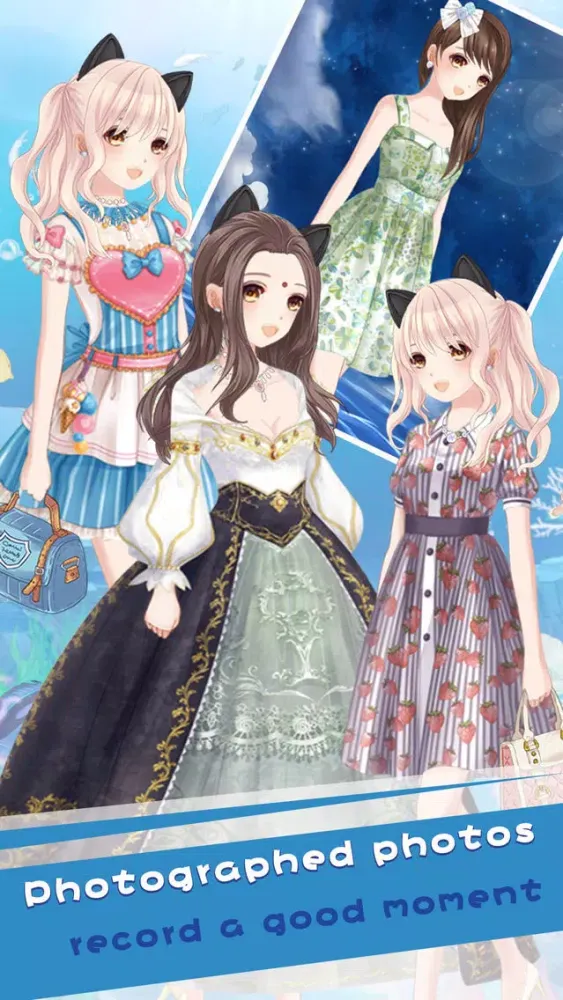 Captures d'écran de Dream Mermaid Princess - Dress up game for girls