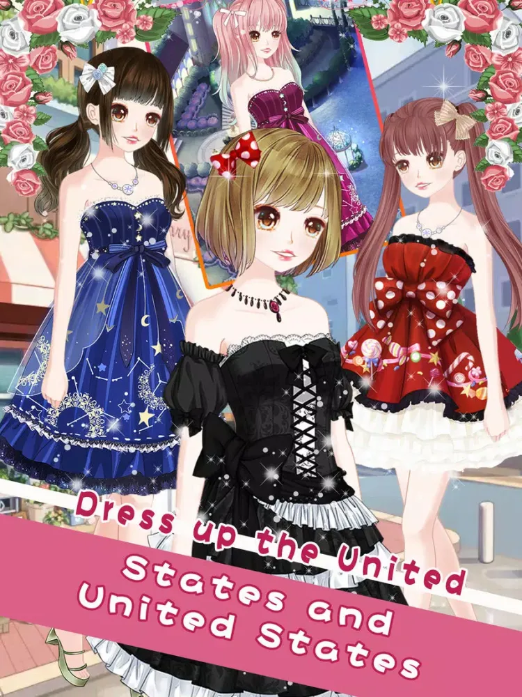 Princess Colorful dress up－Free fashion game iPad  スクリーンショット
