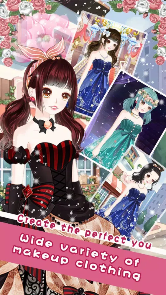 Princess Colorful dress up－Free fashion game スクリーンショット