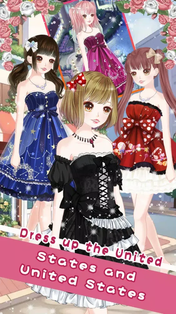 Princess Colorful dress up－Free fashion game スクリーンショット