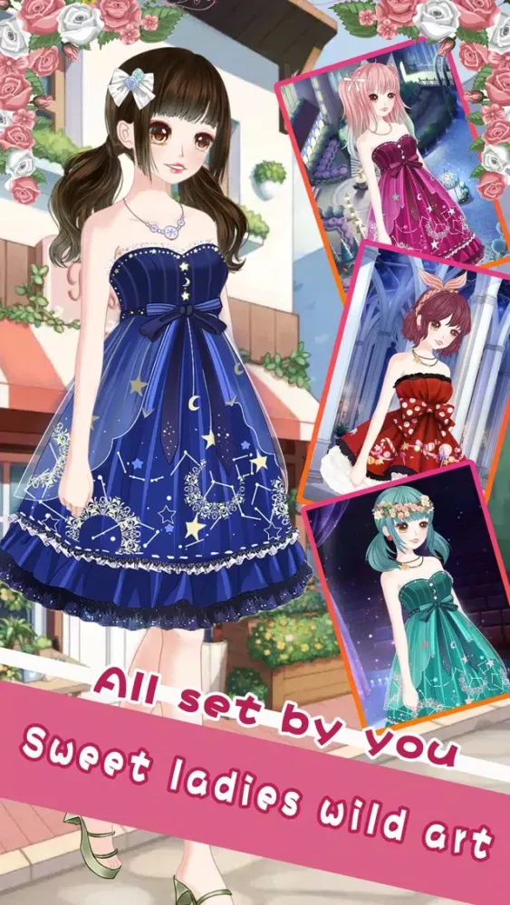 Princess Colorful dress up－Free fashion game スクリーンショット