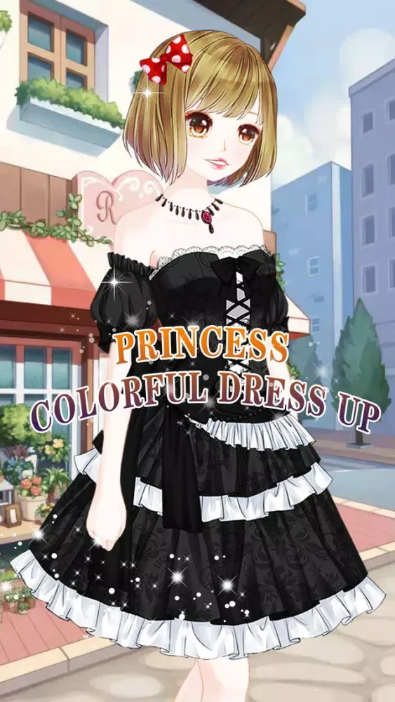 Princess Colorful dress up－Free fashion game スクリーンショット