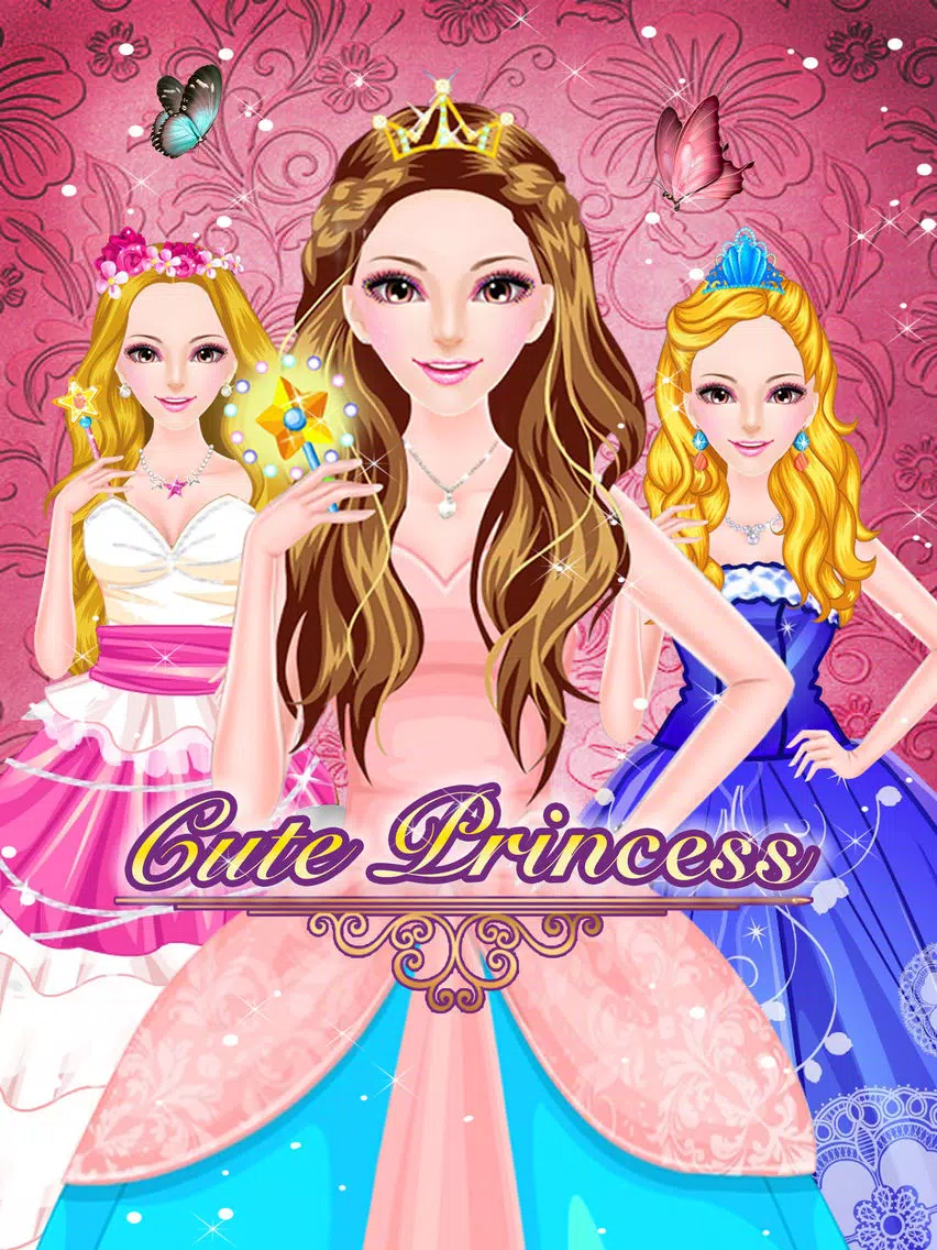 Tangkapan layar Cute Princess - Makeup Plus Girl Games iPad 
